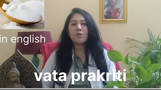 Ultimate Guide to Vata Prakriti Diet amp Lifestyle food habits ayurvedic medicine wellness [upl. by Thetos927]