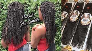 CROCHET BOX BRAIDS TUTORIAL HARLEM 125 20quot SINGLE LOOP AFRICAN BRAID SENEGAL BOX BRAID [upl. by Esinel]