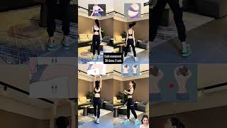 Four step exercise weight loss exercises at home motivation sports bts family Vibe22 [upl. by Maximilien]