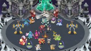 Mythical Island Remixed 2024  My Singing Monsters [upl. by Nnylodnewg]