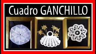 ‼️4 CUADROS de GANCHILLO‼️De Mi ABUELA 💚 DIY 💚 FÁCIL [upl. by Dronel]