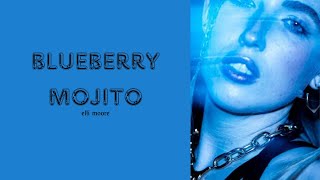 Elli Moore — Blueberry Mojito Lyrics [upl. by Nemlaz]