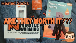 Heated Socks Are They Worth It productreview heatedgear lawsonranger [upl. by Church]