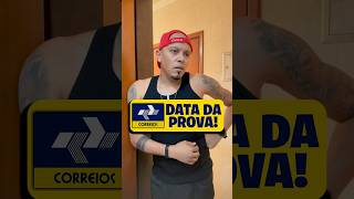 DATA DA PROVA CONCURSO CORREIOS 2024 shorts [upl. by Edveh766]