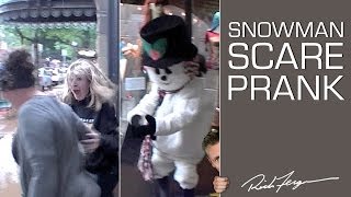 Snowman Scare Prank [upl. by Angelita]