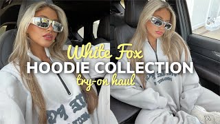 WHITEFOX TRYON HAUL loungewear collection for FALL 🍂 [upl. by Nikola]