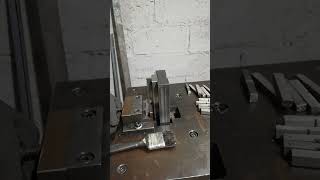 NOTCHING CHARPY IMPACT SAMPLES BEFORE BREAKING THEM FOR TOUGHNESS TESTING [upl. by Aivekahs]