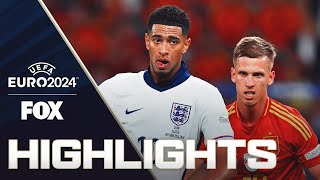 Spain vs England Highlights  UEFA Euro 2024  Final [upl. by Dloreh]