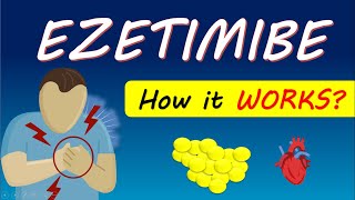 Ezetimibe 10 mg tablet Zetia  Uses Side effects [upl. by Ylyl647]