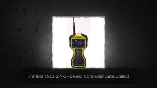 Trimble TSC3 24 GHz Field Controller Data Collector [upl. by Hcurob532]