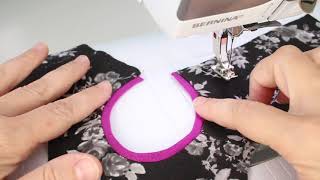 How To Use The Overlock Foot on Your Sewing Machine [upl. by Solenne]