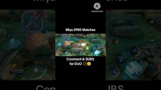 Miya 3985 Matches  ML Season 34 mobilelegends [upl. by Carlee]