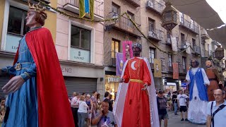 GIGANTES Y CABEZUDOS en Toledo Festividad del CORPUS CHRISTI 2017 [upl. by Rediah]