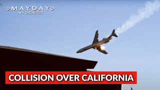 Deadly Plane Collision Over San Diego  Mayday Air Disaster [upl. by Lezah27]