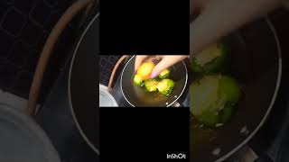 Bharwa Shimla mirch Recipe trending recipevideo Stuffed Shimla Mirch kitchen shorts [upl. by Alin687]