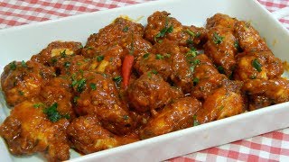 Receta de alitas de pollo picantes al estilo buffalo [upl. by Stephie]