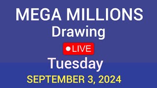 Mega Millions drawing Live results for September 3 2024 [upl. by Aon616]