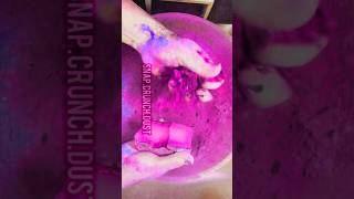 3 dip colour BSN Dyed Gym Chalk Crush By snapcrunchdust pinkdycdcapgymchalkcrush gymchalk [upl. by Clem]