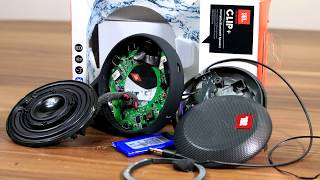 Look inside JBL Clip plus Portable bluetooth Speaker [upl. by Yentnuoc]