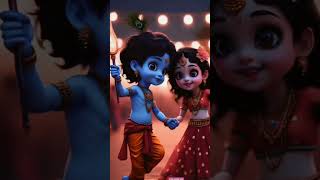 Govardhan parvat bhi bole shri radha radha love song tranding youtubeshorts video [upl. by Chil]