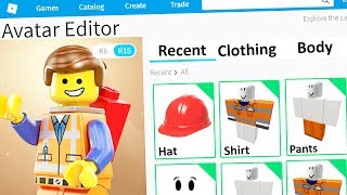 MAKING THE LEGO MOVIE a ROBLOX ACCOUNT [upl. by Ewen]