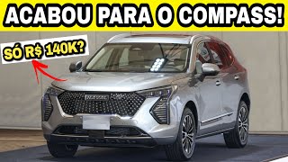 NOVO SUV MÉDIO BRASILEIRO MAIS BARATO QUE O COMPASS HAVAL H2 VAI VENDER MUITO [upl. by Ghassan]