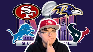 WHO WILL WIN THIS YEARS SUPER BOWl NFL PLAYOFFS 2024 PREDICTIONS [upl. by Dinesh]