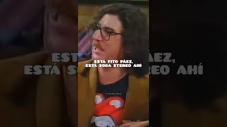 Charly García respeta a Soda Stereo y se pone la remera del trío 1991  short gustavocerati [upl. by Anatnas382]