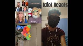 RottingFangs Idiot reacts duet funny comedy basketball stich lmao [upl. by Anaderol738]