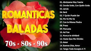 100 Canciones Romanticas Viejitas Pero Bonitas  Música Romántica de Todos Los Tiempos 70 80 90 43 [upl. by Evette]