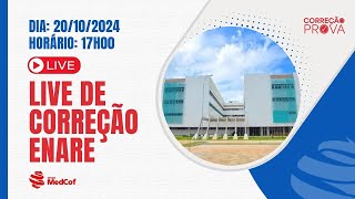 Correção Residência Médica ENARE 2025  R DE CLÍNICA MÉDICA  Ao Vivo [upl. by Ioab802]