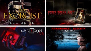 VR Horror Marathon  The Exorcist Legion VR  Forbidden Art  MADiSON VR  Paranormal Activity [upl. by Bellanca]