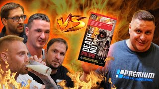 Komáromi natúr erősemberek VS Death nut challenge legerősebb mogyorók🔥💪 [upl. by Elfstan]