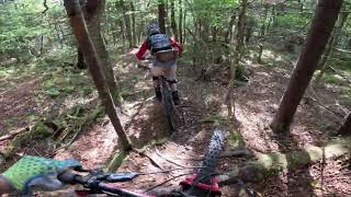 Snowshoe Bike Park  Enduro route [upl. by Belda565]