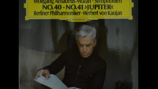 Mozart  Symphony No 40 in G Minor KV 550 Berlin Philharmonic  von Karajan [upl. by Ellimac780]