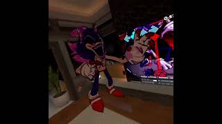 Fnf sonic exe vrchat rerun [upl. by Biddie175]