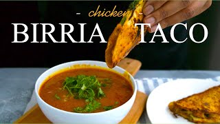 Chicken Birria Tacos with Consomme Recipe  Instant Pot Recipe  Birria Tacos  EasyMexican Wet Taco [upl. by Gertrude]