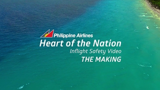 PALs Heart of the Nation Inflight Safety Video The Making [upl. by Nosmirc]