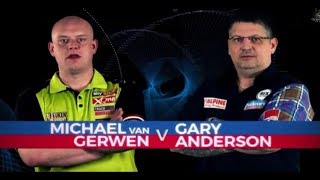 2019 New Zealand Darts Masters Quarter Final van Gerwen vs Anderson [upl. by Piero]