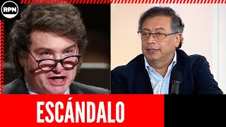 Escándalo internacional Gravísima denuncia del presidente de Colombia contra Milei [upl. by Nodnek12]