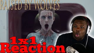 Raised by Wolves Season 1 Episode 1 quotRaised by Wolvesquot Reaction amp Review [upl. by Eilyab]