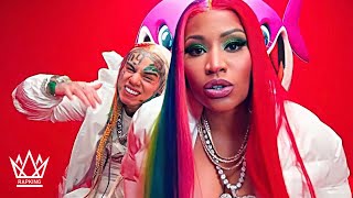 6IX9INE  BALLIN ft Nicki Minaj Pop Smoke RapKing Music Video [upl. by Edroi]