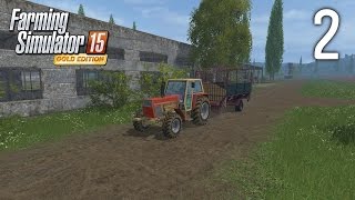 Farming Simulator 15 Gold  Сосновка  Часть 2 [upl. by Suiravaj]