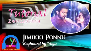 Jimikki Ponnu  Tamil   Varisu  SLOW Tutorial [upl. by Ahsimal]