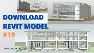 Download Revit Design 19 of a Warehouse  HighQuality Model [upl. by Lekym]