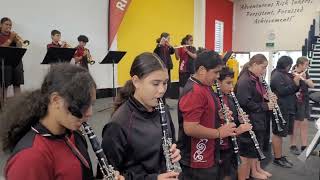 Samoan Language Week 2024 Manurewa Intermediate Band Rehearsal [upl. by Web]