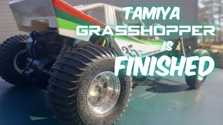 The Tamiya Grasshopper is Finished A Capable and Budget Friendly Build [upl. by Myrna392]