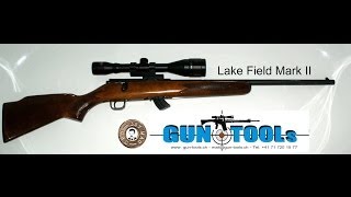 We show the Lake Field Mark II smallbore rifle in caliber 22 Long Rifle [upl. by Aihsaei]