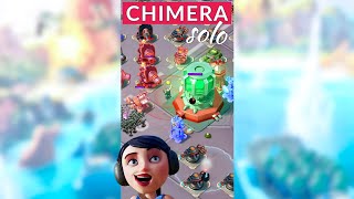 straight up CHIMERA  BOOM BEACH best attacks [upl. by Halladba354]