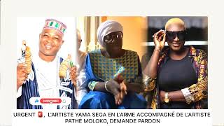 URGENT 🚨 LARTISTE YAMA SEGA EN LARME ACCOMPAGNÉ DE LARTISTE PATHÈ MOLOKO DEMANDE PARDON [upl. by Knute]